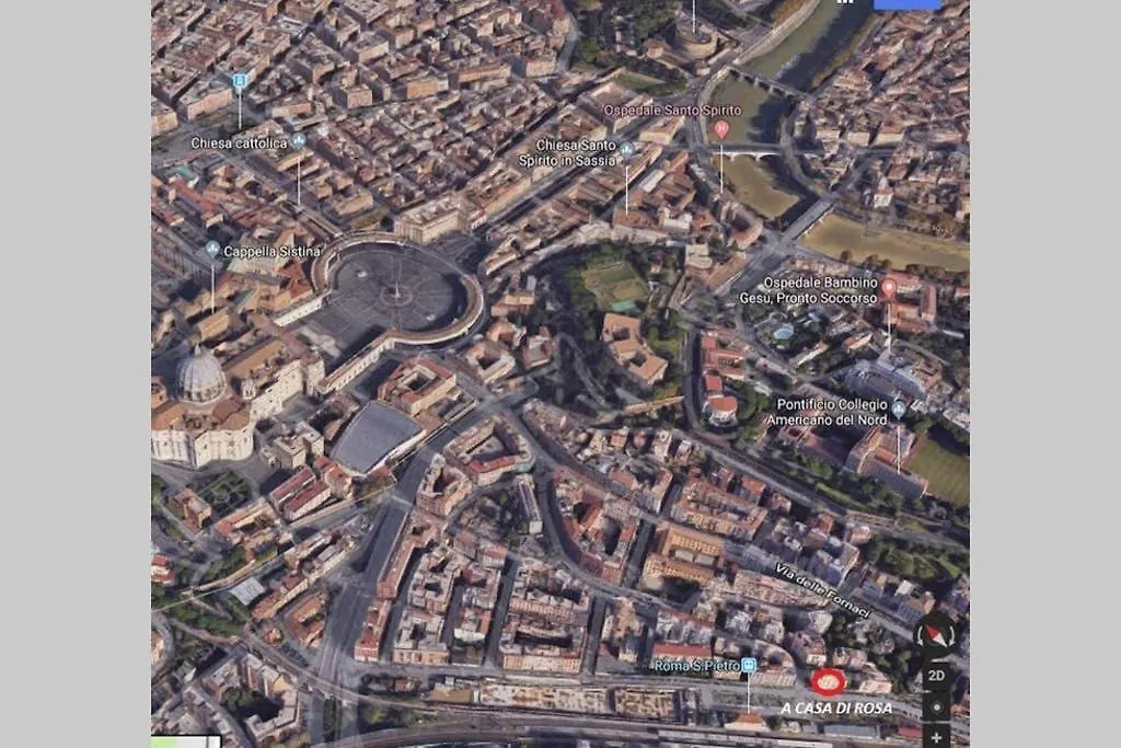 A Casa Di Rosa Apartment Rome 0*,